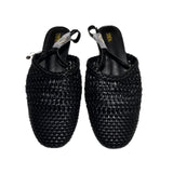 ZA Home 2025 New Niche Light Luxury 2025 Women's Shoes Summer Cool Slippers Outside Wearing Retro Leather Shoes HZ0115