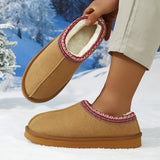 New UG Snow Boots Large-Size Men's National Wind-Thin Snow Boots Couple Cotton Slippers Women's Shoes HZ0115