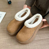 Gentle Fairy Wind Thick Bottom Increase Hairy Slippers 2025 New Soft Base Does Not Tired Birken Shoes HZ0115